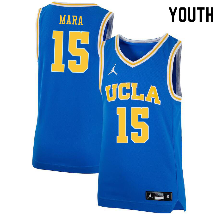 Youth #15 Aday Mara UCLA Bruins College Basketball Jerseys Stitched Sale-Blue - Click Image to Close